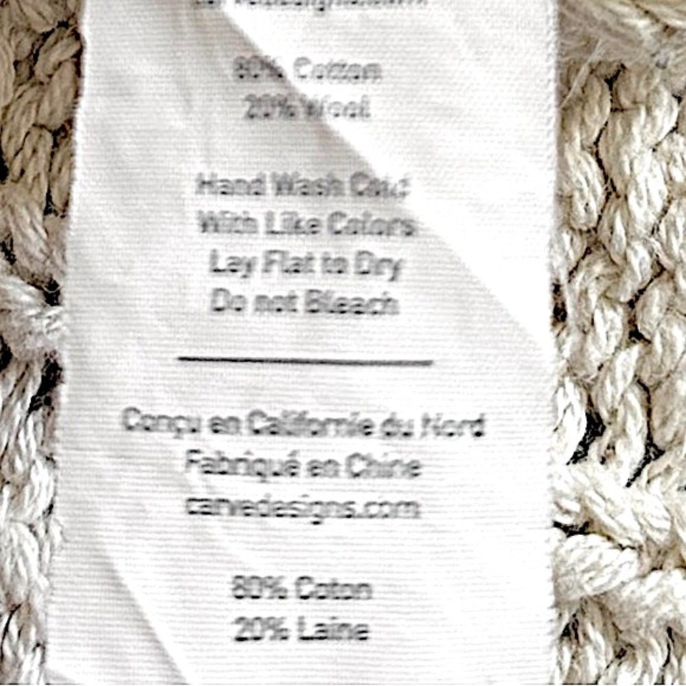 Carve Designs Cream Chunky Knit Cable Knit Sweater, Size XL - Picture 7 of 7